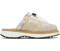 Beige & Gray BOMA-ab Slip-On Loafers