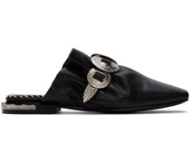 SSENSE Exclusive Black Hardware Loafers