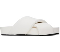 Off-White Padded Slides