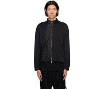 Black Paneled Jacket