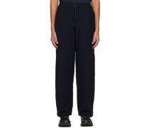 Navy Track Trousers