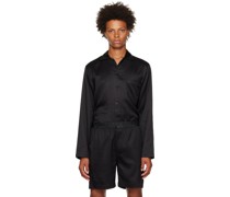 Black Home Shorts
