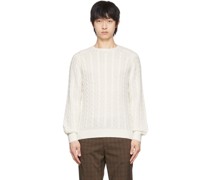 White Flax Sweater