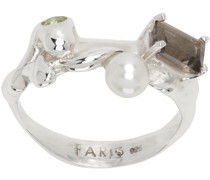 SSENSE Exclusive Silver Menage Ring