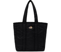 Black Icon Angels Puffer Tote
