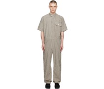 Off-White & Black Racing Jumpsuit