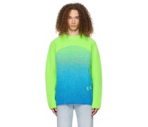 Green Gradient Rainbow Sweater
