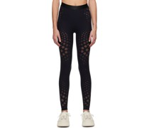 Black Illusion Net Sport Leggings