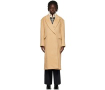 Beige Shaggy Over Coat