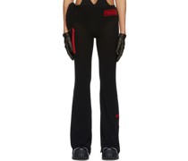 SSENSE Exclusive Black Flared Trousers