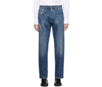 Blue Distressed Jeans