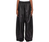 Black Warm Up Trousers
