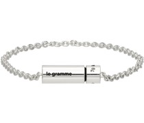 Silver Polished 'Le 7 Grammes' Chain Cable Bracelet