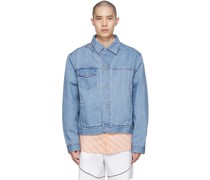 SSENSE Exclusive Blue Denim Jacket