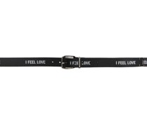 Slogan Leather Belt