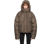 Brown Soa Down Jacket