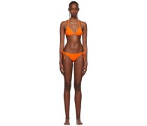 Orange Iris Bikini