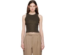 Brown Mela Tank Top