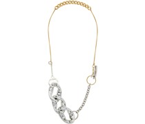 Gold & Silver Materialmix Necklace