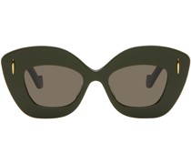 Green Retro Screen Sunglasses