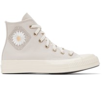 Beige Chuck 70 Festival Florals Sneakers