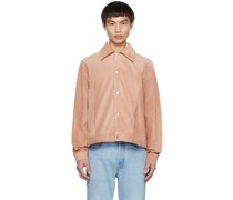 Pink Enzo Suede Jacket