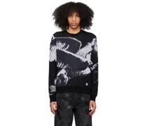 Black Pegasus Sweater