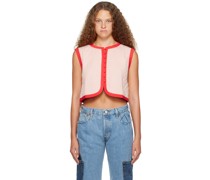 Pink Ravnbak Vest