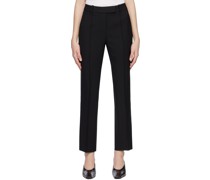 Black Stovepipe Trousers