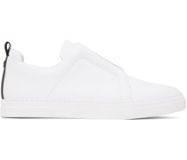 White Slider Sneakers
