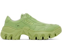 Green Boccaccio II Apple Leather Sneakers