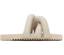 Beige Tyre Sandals
