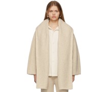 Beige Capote Coat