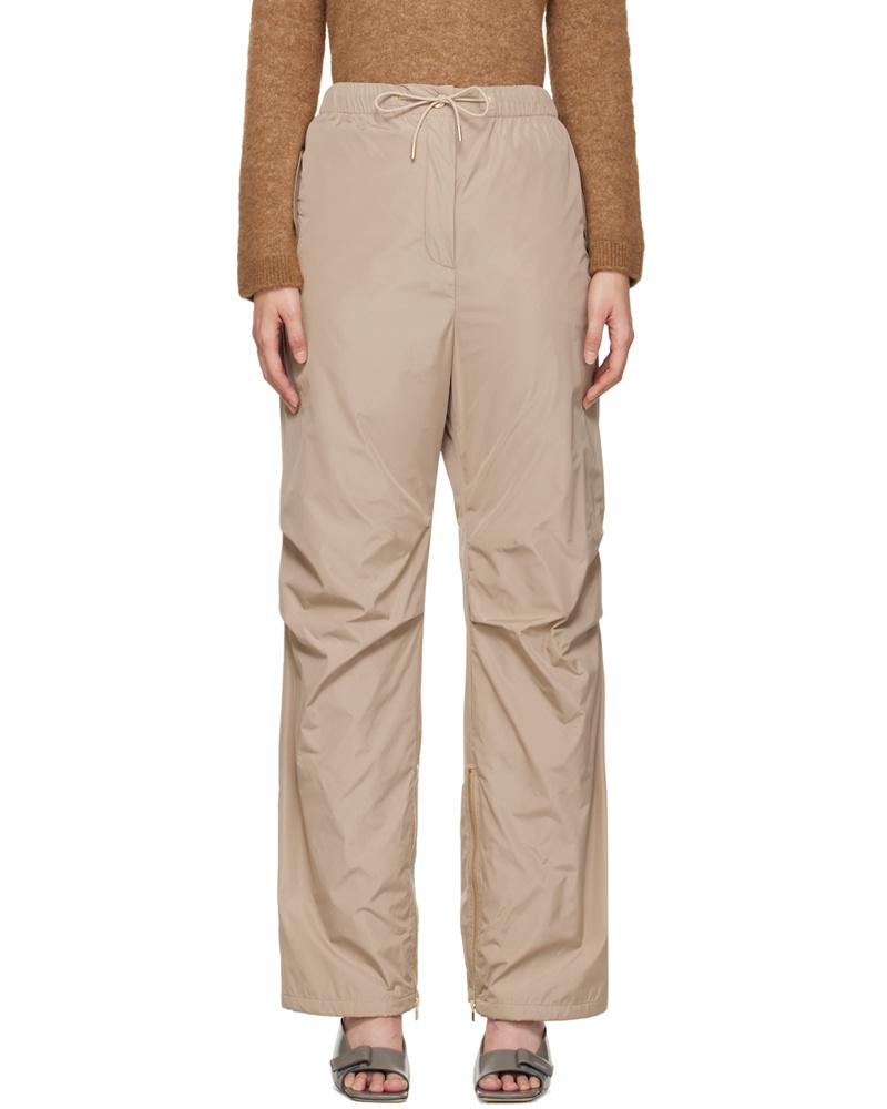 Max Mara Damen Beige Agamaia Trousers