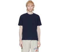 Navy Recycled Cotton T-Shirt