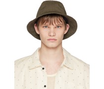 Gray O-Project Paneled Bucket Hat