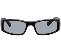 SSENSE Exclusive Black Jet Sunglasses