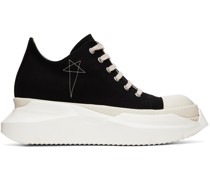Black Abstract Sneakers