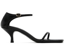Black 'The Strappy' Heeled Sandals