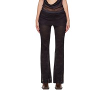 Black Layered Leggings