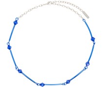 SSENSE Exclusive Blue Spark Chain Necklace