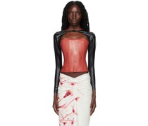 Red Libra Corset