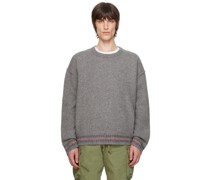 Gray Varsity Sweater