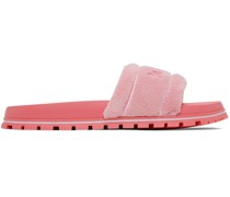 Pink 'The Terry Slide' Sandals