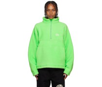 Green Embroidered Sweatshirt