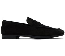 Black Sean Twisted Band Loafers
