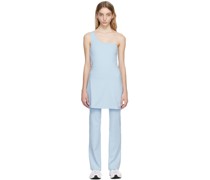 Blue Bianca Minidress