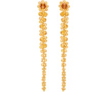 Orange Drip Earrings