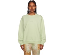 Green Organic Cotton Sweatshirt