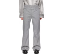 Gray Corbusian Tailored Trousers